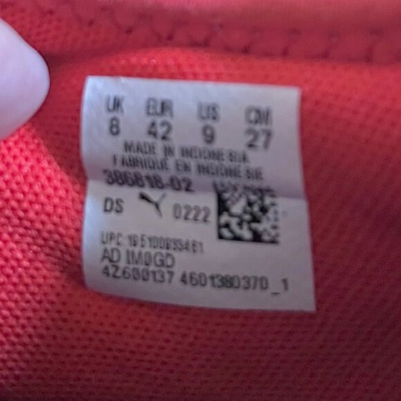 PUMA: MENS 'PACER WEB' ATHLETIC SNEAKERS-SIZE 9 **FANTASTIC CONDITION** - Picture 6 of 6